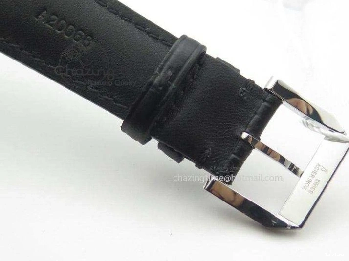 MIROTIME 0417 Sustainable Portuguese IW545408 White Dial ZF 1:1 Best Edition On Dark Blue Leather Strap 7335